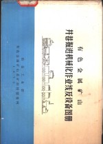 有色金属矿山井巷<em>掘进</em>机械化作业线及设备图册