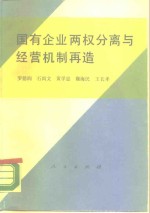 国有企业两权分离与经营机制再造