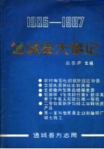 通<em>城县</em>大事记  1985-1987