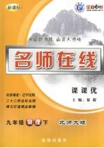 名师在线课课优  物理  九年级  下  北师大版