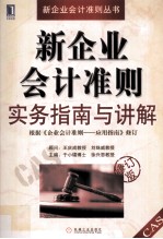 新企业会计准则实务指南与讲解  修订版