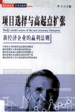 项目选择与高起点扩张  新经济企业的赢利法则
