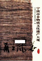 甬上风华  宁波市非物质文化遗产大观  奉化卷