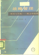 战略管理  规划与实施-概念和案例