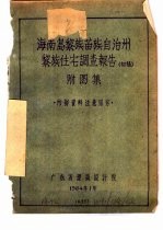少数民族民居调查之二  海南岛黎族苗族自治州黎族住宅调查报告  初稿  附图集