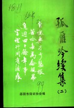 孤雁吟续集  2