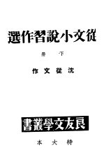 <em>从文</em>小说习作选  下