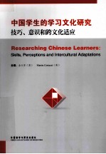 中国学生的学习文化研究  技巧、意识和跨文化适应