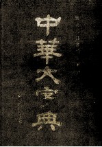 历代工具书精品丛典  中华大字典  上