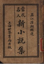 当代名人新小说集  第8版