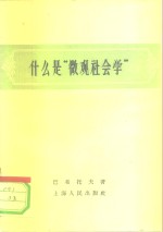 什么是“微观社会学”