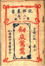 言情小说  剑底鸳鸯  第2集  第20编  上  第4版