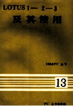 <em>IBM</em> <em>PC</em>丛书  LOTUS1 2 3  及其使用
