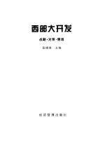 西部大开发  战略·对策·信息