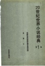 20世纪世界小说经典  第1卷