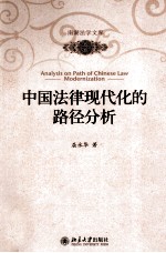 <em>中国</em>法律现代化的路径分析