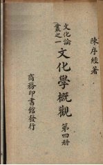 文化学概观  第4册