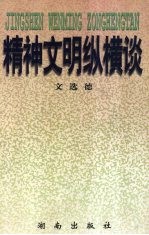 精神<em>文</em>明纵横谈