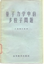 量子力学中的多粒子问题  理论与解法