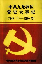 中共九龙坡区  党史大事记  1949·11-1990·12