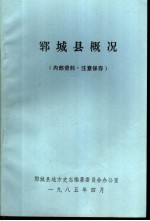 郓<em>城县</em>概况