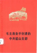 毛主席亲手创建的中共韶山支部