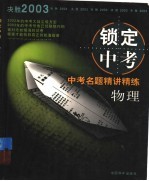 锁定中考：中考名题精讲精练  物理