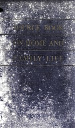 Source Book <em>on</em> Home & Family Life