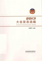 大会发言选编  2013年