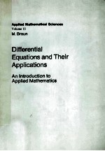 DIFFERENTIAL EQUATINS AND THEIR APPLICATIONS AN INTRODUCTIN TO APPLIED <em>M</em>ATHE<em>M</em>ATICS 3RD EDITION