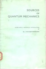 SOURCES OF <em>QUANTUM</em> <em>MECHANICS</em>
