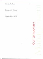 Contemporary <em>Management</em>