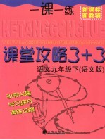 一课一练课堂攻略3+3  语文版  语文  九年级  下