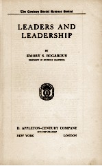 LEADER<em>S </em>AND LEADER<em>SH</em>IP