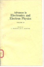Advances <em>in</em> Electronics <em>and</em> Electron <em>Physics</em> VOLUME 54
