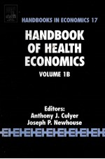 HANDBOOK <em>OF</em> HEALTH ECONOMICS <em>VOLUME</em> 1B