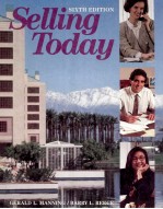 SELLING TODAY <em>BUILDING</em> QUALITY PARTNERSHIPS SIXTH EDITION