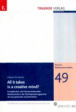 ALL <em>IT</em> TAKES IS A CREATIVE MIND