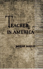 TEACHER <em>IN</em> AMERICA