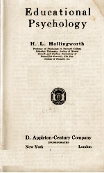EDUCATIONAL P<em>SY</em>C<em>HO</em>LOGY