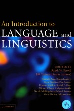 <em>An</em> <em>Introduction</em> to L<em>an</em>guage <em><em>an</em>d</em> Linguistics