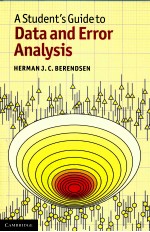 A Student's Guide <em>to</em> <em>Data</em> and Error Analysis