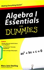 algebra i <em>essentials</em> <em>for</em> dummies