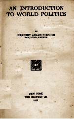 <em>AN</em> <em>INTRODUCTION</em> <em>TO</em> WORLD POLITICS