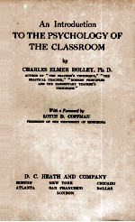 <em>A</em>N  INTRODUC<em>A</em>TION TO THE PSYCHOLOGY OF THE CL<em>A</em>SSROOM
