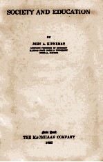 SOCIETY <em>AN</em>D EDUC<em>AT</em>ION