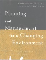 PLANNING <em>AND</em> MANAGEMENT <em>FOR</em> A CHANGING ENVIRONMENT