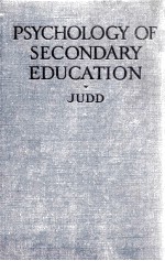 PSYCHOLOGY OF SECOND<em>A</em>RY EDUC<em>A</em>TION