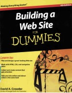 <em>BUILD</em>ING A <em>WEB</em> SITE <em>FOR</em> DUMMIES  4TH <em>EDITION</em>
