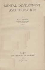 MENTAL DE<em>VE</em>LOPMENT AND EDUCATION